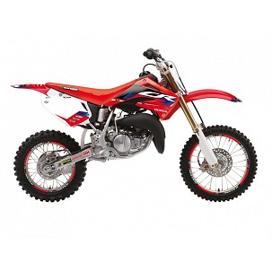 BLACKBIRD KOMPLET NALEPNICA (FOLIJA) HONDA CR 85 '03-'07 DREAM 5 BOJA CRVENA CRNA