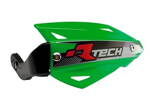 RACETECH (RTECH) ŠTITNICI RUKU (HAND GUARD) VERTIGO ATV BOJA ZELENA (SA 3 VRSTAAMI NOSAČA ZA VOLANA)