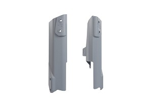 RACETECH (RTECH) ŠTITNICI TELESKOPA / AMORTIZERA REVOLUTION HONDA XL 750 TRANSALP '23-'25 BOJA SIVA - SAMO ZA MONTAŽE SA DOLNYM BLATOBRANOM RACETECH