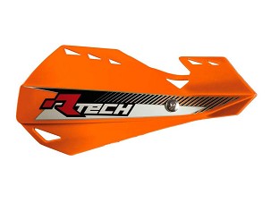 RACETECH (RTECH) ŠTITNICI RUKU (HAND GUARD) DUAL EVO BOJA NARANDŽASTA (SA NOSAČIMI ZA VOLANA)