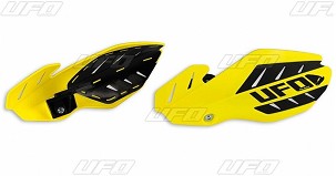 UFO ŠTITNICI RUKU (HAND GUARD) FLAME SUZUKI RMZ 250/450 '12-'17 BOJA ŽUTA/CRNA (SA NOSAČIMI) - ZAMENJEN SA PM01652102 + PM01678