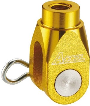 ACCEL ZAVRŠETAK OSOVINE PUMPE KOČIONE ZADNJI YAMAHA YZ/YZF '03-'16, SUZUKI RMZ 250 '07-'16 BOJA ZLATNA