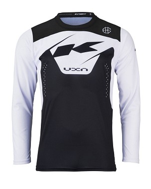 KENNY RACING MAJICA BICIKLOWA MTB MODEL ELITE BLACK BOJA BELA/CRNA VELIČINA XL