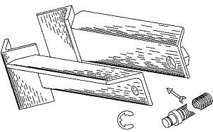 BUZZETTI PARA SZCZEK IMADUŽA ZA NOSAČI OKRUGLICH DELOVI