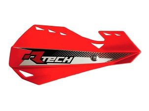 RACETECH (RTECH) ŠTITNICI RUKU (HAND GUARD) DUAL EVO BOJA CRVENA (SA NOSAČIMI ZA VOLANA)