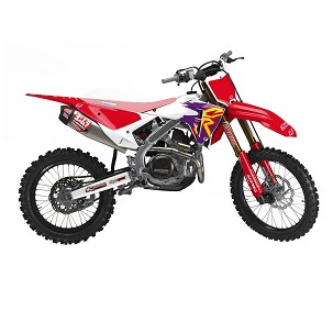BLACKBIRD KOMPLET NALEPNICA (FOLIJA) HONDA CRF 250R '25; CRF 450R '25 RETRO