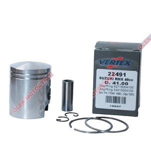 VERTEX KLIP SUZUKI RMX 50 (RMX50), LT 50 QUADRUNNER, MORINI OSOVINSKI KLIN 12MM (KARIKE 53015004175 X 1, 52715004175 X 1) (41,75MM=+0,75MM)