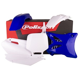 POLISPORT KOMPLET PLASTIKE YAMAHA YZ 85 '02-'14 BOJA PLAVA BELA