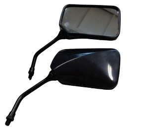 GZ RETROVIZOR UNIVERZALNE SA HOMOLOGACIJOM (M10/1,25) NAVOJ DESNI, BOJA CRNA (KOMPLET 2 KOM.)