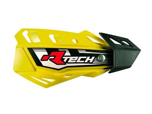 RACETECH (RTECH) ŠTITNICI RUKU (HAND GUARD) FLX CROSS/ENDURO BOJA ŽUTA (SA 2 VRSTAAMI NOSAČA ZA VOLANA I RUČKI)