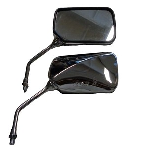 GZ RETROVIZOR UNIVERZALNE SA HOMOLOGACIJOM (M10/1,25) NAVOJ DESNI, BOJA SREBRNA (KOMPLET 2 KOM.)