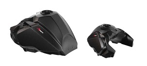 RACETECH (RTECH) REZERVOAR BAK GORIVA 23L YAMAHA T7 TENERE 700 '19-'24 BOJA CRNA SA HOMOLOGACIJOM