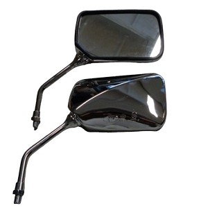 GZ RETROVIZOR UNIVERZALNE SA HOMOLOGACIJOM (M10/1,25) NAVOJ DESNI, BOJA SREBRNA (KOMPLET 2 KOM.)