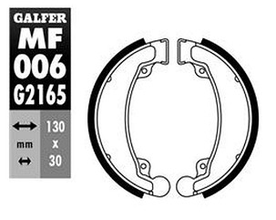 GALFER PAKNE KOČIONE ZADNJI SH310 HONDA CB 125 '74-'89, CB 250 '88-'97, XBR 500 '85-, TRX 250 '03-'09