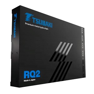 TSUBAKI POGONSKI LANAC 525 RQ2 108 PROFESSIONAL ROAD X-RING CHAIN BOJA ZLATNO CRNA G&B (108 KARIKA, OTVOREN, SA SPOJNICOM)