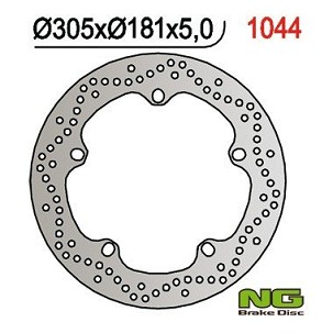 NG DISK KOČIONI PREDNJI BMW R 850GS '99-'07/1100GS '94-'01/1150/1200GS '04-'18, F750 GS '18-'22, F850 GS '19-'22, R1250GS '19-'22, R1300GS '22 (305X181X4,8) ČAURE U SETU