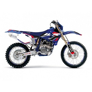 BLACKBIRD KOMPLET NALEPNICA (FOLIJA) YAMAHA WR 250F '05-'06, WR 450F '05-'06 DREAM 5 BOJA PLAVA CRNA
