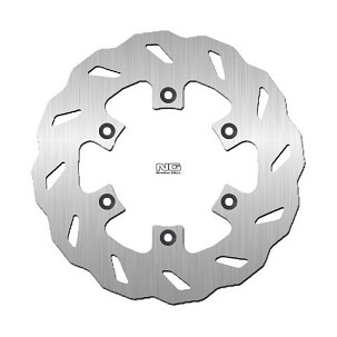 NG DISK KOČIONI ZADNJI KAWASAKI KDX 200/250 '89-96, KLX 650 '96-14, KX 125/250/500 '86-04 (220X100X4,5MM) (6X6,5MM) WAVE