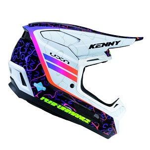 KENNY RACING KACIGA CROSS/ENDURO PERFORMANCE ERT GRAPHIC + WAVE BLACK WHITE BOJA CRNA/BELA VELIČINA L