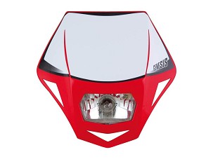 RACETECH (RTECH) SVETLO PREDNJA GENESIS HUSQVARNA BOJA CRVENA (12V/35W) - RASPRODAJA