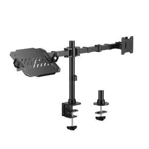 BIKETEC ZGLOBNA RUČICA ZA MONITOR I LAPTOP (ILI 2 MONITORY) ZA RADIONIČKIH STOLOVA 1089 X 326 X 574 MM