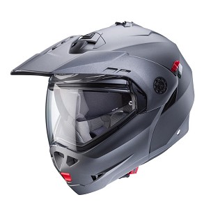 CABERG KACIGA PAŠNI FLIP-UP ENDURO MODEL TOURMAX X SOLID BOJA SIVA MAT - GUNMETAL VELIČINA XS (PINLOCK U SETU)