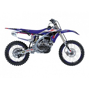 BLACKBIRD KOMPLET NALEPNICA (FOLIJA) YAMAHA YZ 250F '10-'13 DREAM 5 BOJA PLAVA CRNA