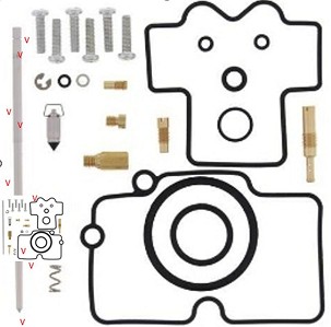 BEARING WORX SET ZA POPRAVKU KARBURATORA YAMAHA YZ 450F '05-'06 (26-1271)