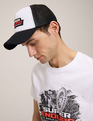 DIVERSE PROMOCIJA EXTREME TEAM KAČKET SA ŠILTOM ENDR (SUPERENDURO) MESH SA SIATECZKA BOJA CRNA-BELA VELIČINA UNIVERZALNI