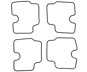 TOURMAX ZAPTIVKA PLOVKA KARBURATORA (4 KOM.) HONDA XRV 750 AFRICA TWIN '96-'03 (OEM: 16010-MAY-000; 16163-MAY-000) (MADE IN JAPAN) (GUMA VITON FLUOROCARBON)