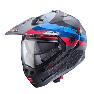 CABERG KACIGA PAŠNI FLIP-UP ENDURO MODEL TOURMAX X SARABE BOJA SIVA MAT/CRNA/BOJAY BMW VELIČINA S (PINLOCK U SETU)