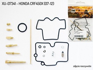 PSYCHIC SET ZA POPRAVKU KARBURATORA HONDA CRF 450X '07-'12 (26-1473) (NA 1 KARBURATOR)
