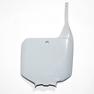 UFO TABLICA ZA STARTNI BROJ HONDA CR 125/250 '95-'99, CR 500 '95-'01 BOJA BELA