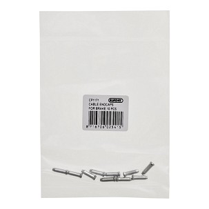 ELVEDES RASPRODAJA ALUMINIJUMSKA ZAVRŠETAK SAJLE BOJA SREBRNA PAKOVANJE 10KOM.