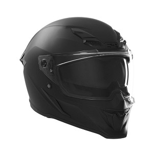 EXKLUSIV PROMOCIJA INTEGRALNA KACIGA GOLIATH BOJA CRNA MAT VELIČINA XL (DODATNA TAMNA VIZIR U SETU)