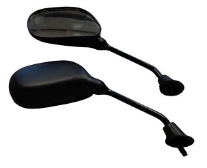 GZ RETROVIZOR UNIVERZALNE SA HOMOLOGACIJOM (M8/1,25) NAVOJ DESNI/LEVI, BOJA CRNA (KOMPLET 2 KOM.)