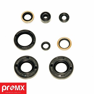 PROMX PROMOCIJA KOMPLET (SET) SEMERINGA MOTORSKIH KAWASAKI KX 65 (00-10) (8KOM.)