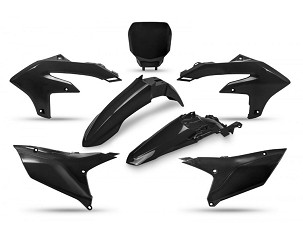 UFO KOMPLET PLASTIKE YAMAHA YZF 250 '24-'26, YZF 450 '23-'25 BOJA CRNA