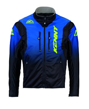 KENNY RACING JAKNA ADVENTURE/ENDURO SOFTSHELL BLUE NEON YELLOW BOJA PLAVA/ ŽUTA NEON VELIČINA L