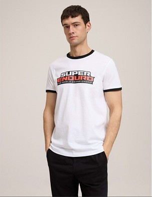 DIVERSE PROMOCIJA EXTREME TEAM MAJICA (T-SHIRT) ENDURO (SUPERENDURO) TSH 01 BOJA BELA VELIČINA XL