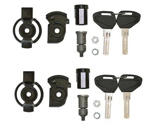 GIVI KLUCZYK KUFRA (2 KOMPLETY) - (2 ULOŠCI + 4 KLUCZE)