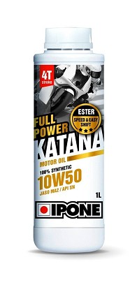 IPONE FULL POWER KATANA 10U50 ULJE MOTORNO 100 % SINTETIKA 1L (ESTER, MA2) (AKC) (15) ZAMENJEN SA 801027