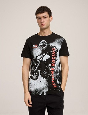 DIVERSE PROMOCIJA EXTREME TEAM MAJICA (T-SHIRT) ENDURO (SUPERENDURO) TSH 03 BOJA CRNA VELIČINA XL