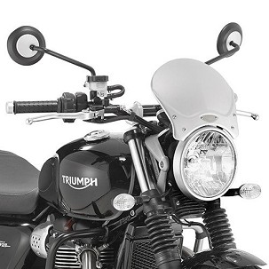 KAPPA MONTAŽA VETROBRANA 100ALK, 100ALBK, 140AK, 140SK TRIUMPH STREET TWIN 900 2016