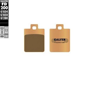 GALFER PLOČICE KOČIONE KH260 SINTER METAL SCOOTER