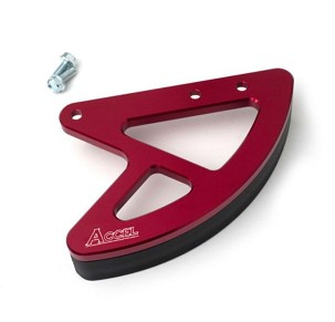 ACCEL ŠTITNIK DISKA KOČIONE ZADNJI HONDA CR 125/250 '02-07, CRF 250R '04-20, 250X '04-17, 450R '02-20, 450X '05-17, 450RX '17-19 (ALUMINIJUMSKA) BOJA CRVENA