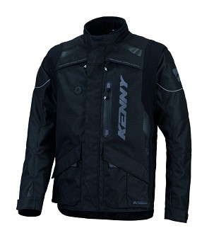 KENNY RACING JAKNA ADVENTURE/ENDURO TITANIUM BLACK BOJA CRNA VELIČINA L