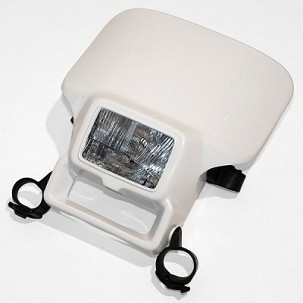 UFO SVETLO PREDNJA HALOGEN HONDA XR 250/400R '96-'17 KOMPLETNA BOJA CRVENA (TIP ORIGINALNI)