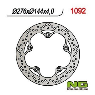 NG DISK KOČIONI PREDNJI HONDA CBF 250 '04-'09, CBR 125R '12-'17 (276X144X4) (5X10,5MM)