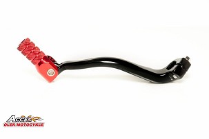 ACCEL POLUGA PROMENE MENJAČA HONDA CRF 250R '10-'17 ALUMINIJUMSKA BOJA CRNA, ZAVRŠETAK CRVENA